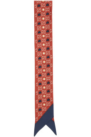 Gucci - Red Dimmy Ribbon Tie