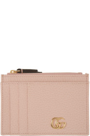 Gucci - Pink GG Marmont Card Holder