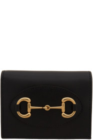 Gucci - Black 'Gucci 1955' Horsebit Wallet