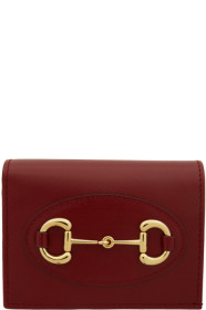 Gucci - Red 'Gucci 1955' Horsebit Wallet