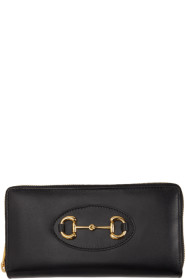 Gucci - Portefeuille à mors noir 1955
