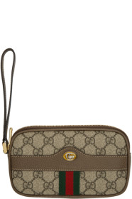 Gucci - 棕色 GG Ophidia 手拿包