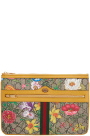 Gucci - Multicolor GG Flora Ophidia Pouch