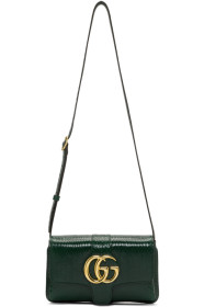 Gucci - Green Snakeskin GG Arli Bag