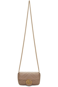 Gucci - Sac rose Super Mini GG Marmont
