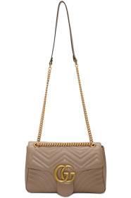 Gucci - Sac à bandoulière rose Medium GG Marmont 2.0