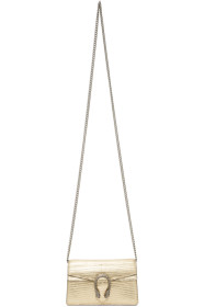 Gucci - Gold Lizard Super Mini Dionysus Bag