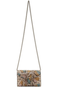 Gucci - Sac en peau de serpent blanc cassé Small Dionysus