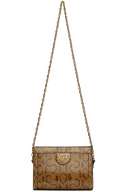 Gucci - Beige & Brown Snake Ophidia Evening Bag