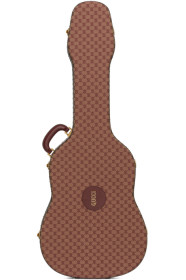 Gucci - Burgundy & Tan Ophidia Guitar Case