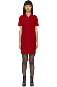 Gucci - Red Terrycloth Polo Dress