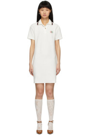 Gucci - White Terrycloth Polo Dress
