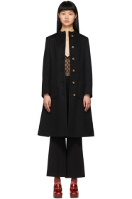 Gucci - Black Wool Coat