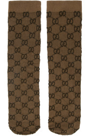Gucci - Beige GG Socks