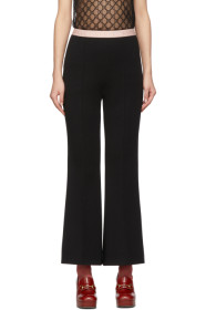 Gucci - Black Punto Milano Trousers