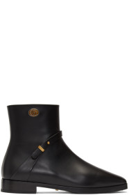 Gucci - Black Double G Rosie Boots