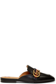 Gucci - Black Peyton Slippers