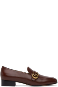 Gucci - Burgundy Marmont Loafers