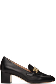 Gucci - Black Zumi Mid-Heel Loafers