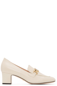 Gucci - Flâneurs blancs Zumi Mid-Heel