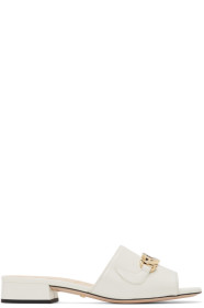Gucci - Mules blanches Zumi