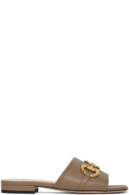 Gucci - Sandales à mors beiges Dava