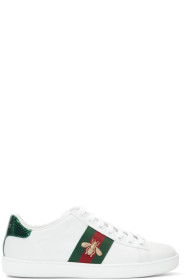 Gucci - Baskets blanches New Ace