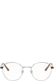 Gucci - シルバー ラウンド メガネ