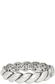 Gucci - Silver Twisted Garden Bracelet