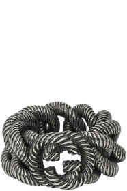 Gucci - Bague argentée Interlocking G