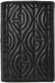 Gucci - ブラック G ランバス パスポート ホルダー