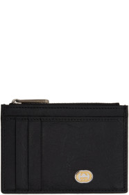 Gucci - ブラック インターロッキング G カード ホルダー