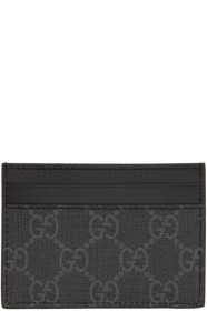 Gucci - ブラック GG キングスネーク カード ホルダー