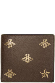 Gucci - Brown Bee Star Wallet