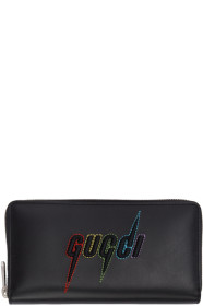 Gucci - ブラック グッチ ブレード コンチネンタル ウォレット