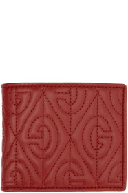 Gucci - レッド キルティング GG ウォレット