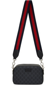 Gucci - Sac caméra noir Small GG Supreme