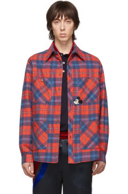 Gucci - Red & Blue Disney Edition Check Jacket
