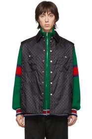 Gucci - Veste noire Jacquard GG