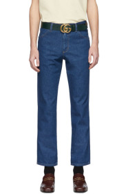 Gucci - Jean bleu Broken Twill édition Disney
