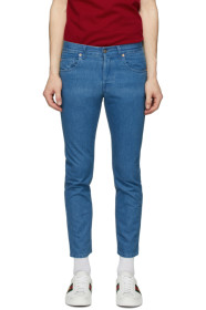 Gucci - Blue Stonewashed Jeans
