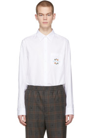 Gucci - White 'Gucci Band' Sailing Flag Shirt