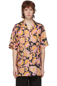 Gucci - Black Printed Short Sleeve Shirt
