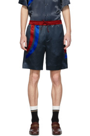 Gucci - Black Satin Blitz Shorts
