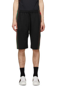 Gucci - Black Stripe Shorts