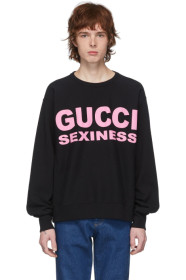 Gucci - Black 'Gucci Sexiness' Sweatshirt
