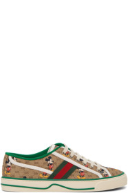 Gucci - Disney Edition ブラウン GG Gucci テニス 1977 スニーカー