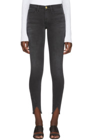 Frame - 灰色 Le Skinny De Jeanne 牛仔裤