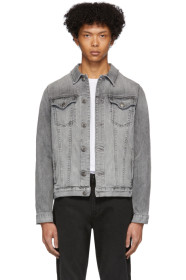 Frame - Grey Denim 'L'Homme' Jacket