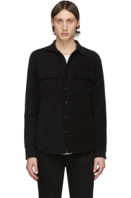 Frame - Black Moleskin Shirt Jacket